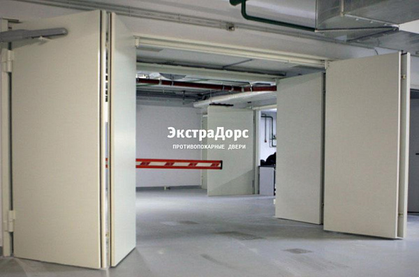 Складывающиеся автоматические противопожарные ворота в Дмитрове  купить