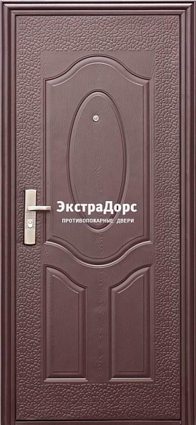 Дверь противопожарная утепленная металлическая глухая EI 30 с ламинатом в Дмитрове  купить