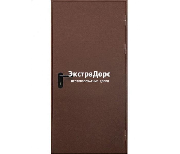 Противопожарная дверь EI 60 ДПМ 2 типа коричневая в Дмитрове  купить